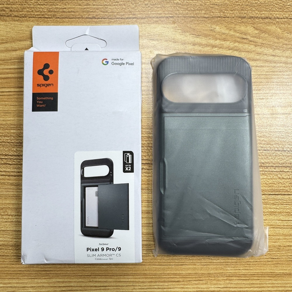 Spigen Google Pixel 9 / Pro [Slim Armor CS] Phone Case‎ [Abyss Green] ACS07696